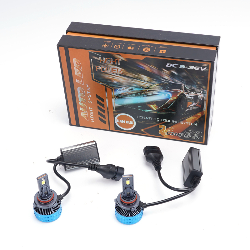 Auto LED žiarovka pre H7/H4/H1 – vysokovýkonná, dvojitý lúč (ďaleký/blízky), 12V-24V