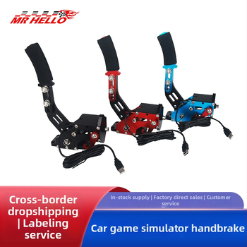 MrHello driftový simulátor ručnej brzdy pre závodné hry — hliníková zliatina, BX101975, kompatibilný s G27/G29, T500, G25, T300