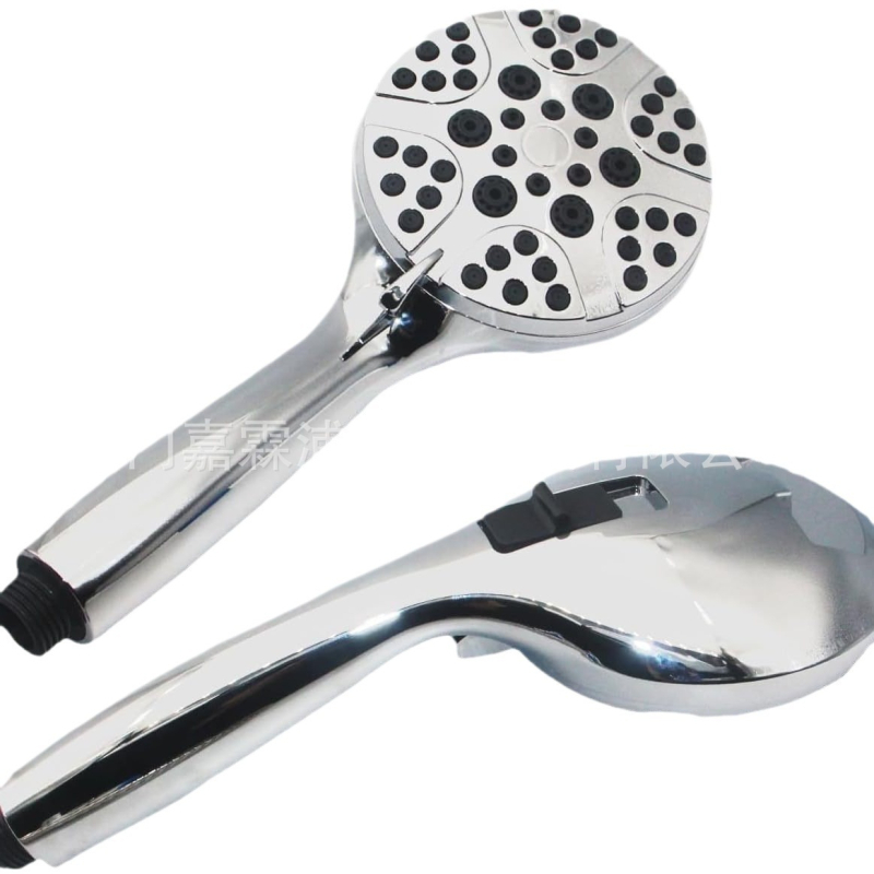 Set de duș cu instalare ascunsă, cap de duș cu 10 funcții (material ABS, controlul temperaturii, finisaj electroplatat, CUPC certificat)