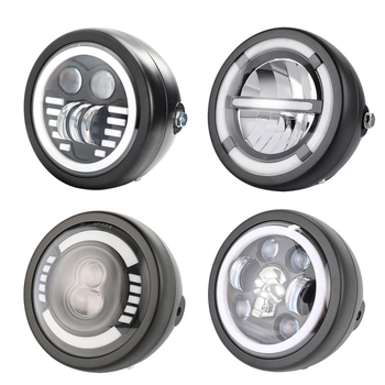 Motocyklové LED svetlo, hliníkové telo, 12V, vodotesné, model motor210, životnosť 50 000 hodín