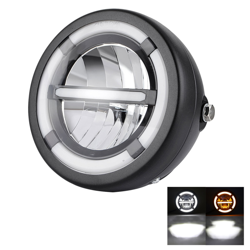 Motocyklové LED svetlo, hliníkové telo, 12V, vodotesné, model motor210, životnosť 50 000 hodín