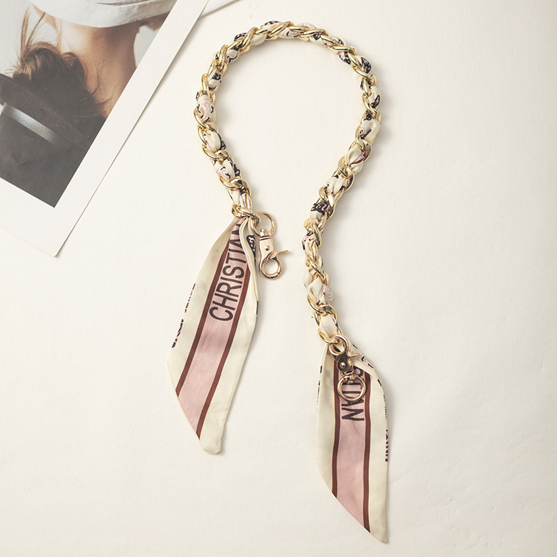 Weiqi Remienok na tašku/ramenný popruh – kov, pruhovaný, mestský minimalistický štýl, ultra ľahký