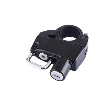 Zámok prilby pre elektrický motocykel — hliníková zliatina, model Dragon Head Handlebar Helmet Lock, vhodný pre 24 mm trubku, hmotnosť 246 g, značka Nanke