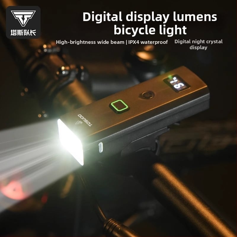 Предно велосипедно осветление - висока яркост, водоустойчив фар за нощно каране, модел CD0328, TOSUOD