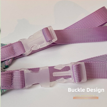 Popruh na tašku/ramenný popruh — polyesterové vlákno, geometrický vzor, mestská jednoduchosť, jar 2025