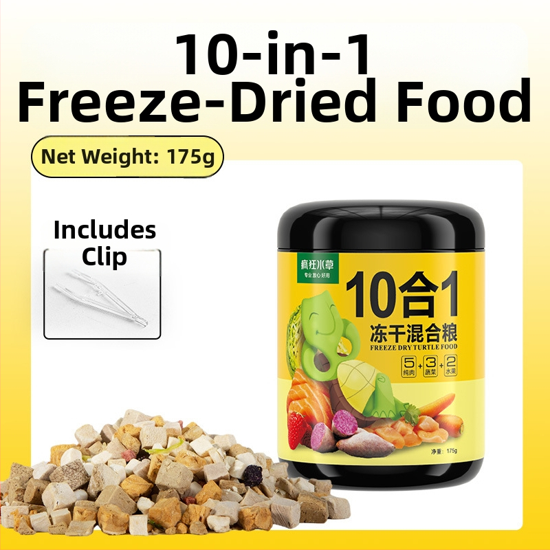 Crazy Waterweed Freeze-Dried Krmivo pre Želvy — 125 g, značka Crazy Waterweed, typ krmiva: Freeze-Dried, kategória: krmivo pre akváriové zvieratá