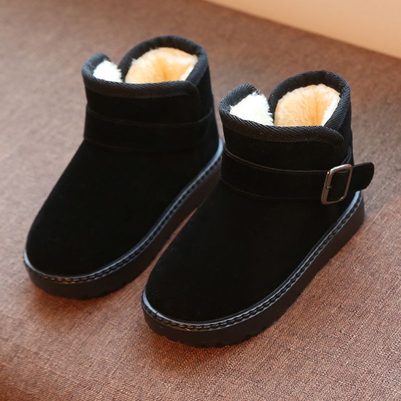 Detské zimné členkové topánky s umelou kožou, vrchný materiál: umelá koža • Vhodné pre vek 1–3 rokov • Štýl: Iné