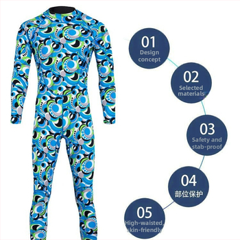 Wetsuit 3 mm termálny, kamufláž, jednopanelový, unisex