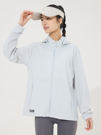 Unisex vanjski windbreaker s UV zaštitom UPF50+, brzo sušenje, prozračan, ultra lagan, najlonska tkanina