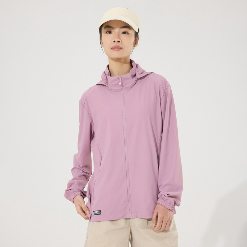 Unisex vanjski windbreaker s UV zaštitom UPF50+, brzo sušenje, prozračan, ultra lagan, najlonska tkanina