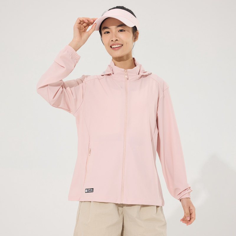 Unisex vanjski windbreaker s UV zaštitom UPF50+, brzo sušenje, prozračan, ultra lagan, najlonska tkanina