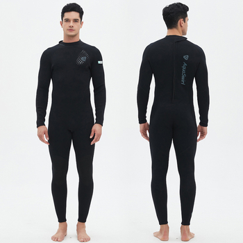 3mm unisex kompletný potápačský oblek s dlhými rukávmi, SCR neoprén 90% + nylon 10%, tepelná ochrana, vhodný pre všetky ročné obdobia