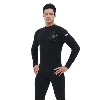 3mm unisex kompletný potápačský oblek s dlhými rukávmi, SCR neoprén 90% + nylon 10%, tepelná ochrana, vhodný pre všetky ročné obdobia