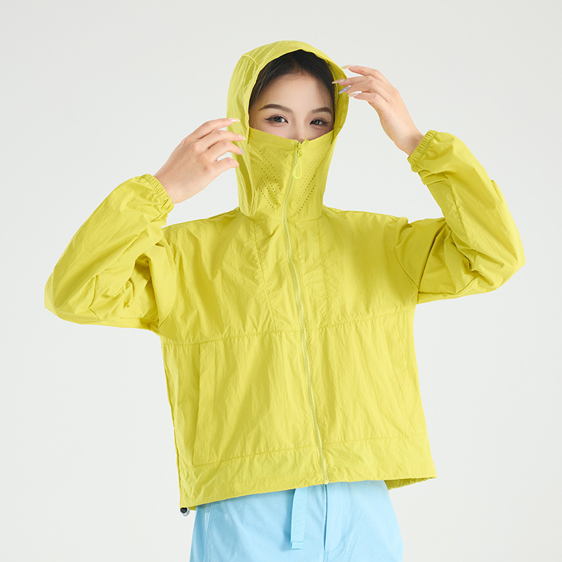 Unisex najlon vetrovka s kapuljom, UPF50+