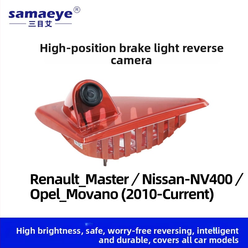 RV cúvacia kamera s fisheye širokým uhlom, 1080p HD nočné videnie, CCD senzor, 12V napájanie, 170° nastaviteľné zorné pole