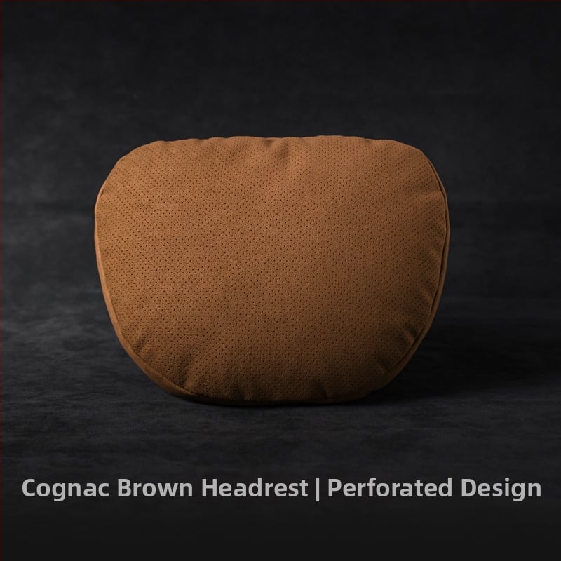 Automašīnas galvas balsts ar jostas atbalstu un kakla spilvenu, Vienkāršs stils (Zīmols: Evans; Ārējais materiāls: zamšs; Pildījums: bioloģiskais velūrs; Stils: Vienkāršs; Sezona: der visām sezonām)