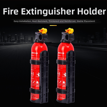 Držiak na upevnenie hasičského prístroja do auta, PVC na báze vody, prispôsobiteľný