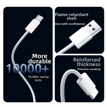 USB-C υφασμάτινο καλώδιο γρήγορης φόρτισης, 35W μέγιστη ισχύς, με μία υποδοχή, για αυτοκινητικό σύστημα πληροφόρησης και ψυχαγωγίας