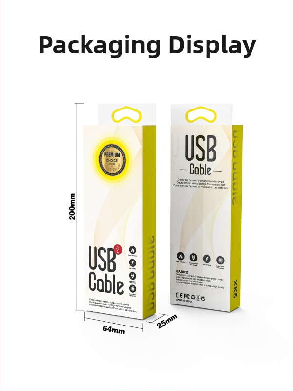 USB-C υφασμάτινο καλώδιο γρήγορης φόρτισης, 35W μέγιστη ισχύς, με μία υποδοχή, για αυτοκινητικό σύστημα πληροφόρησης και ψυχαγωγίας