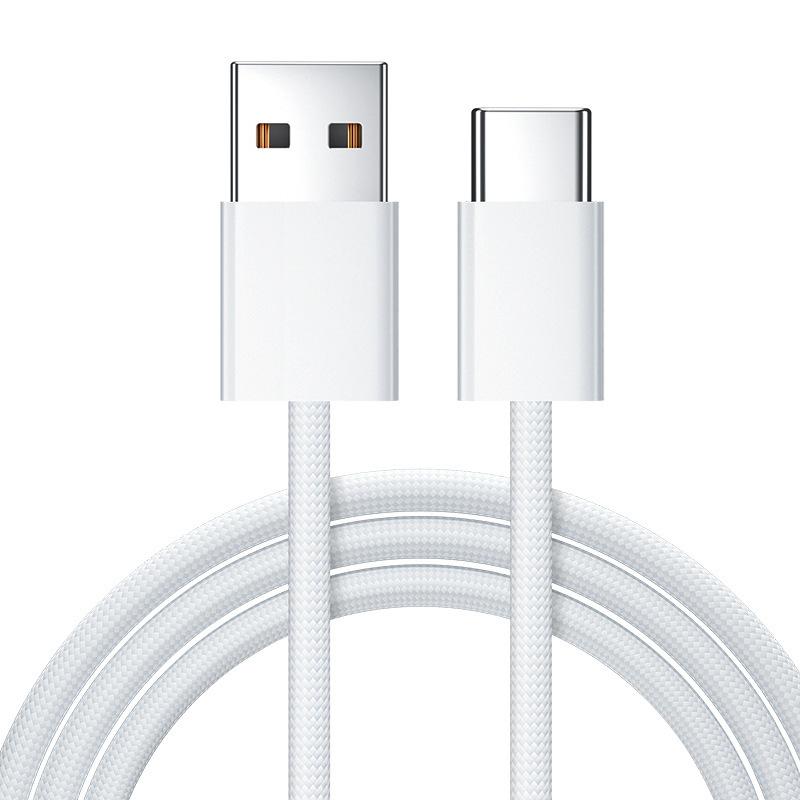 USB-C υφασμάτινο καλώδιο γρήγορης φόρτισης, 35W μέγιστη ισχύς, με μία υποδοχή, για αυτοκινητικό σύστημα πληροφόρησης και ψυχαγωγίας