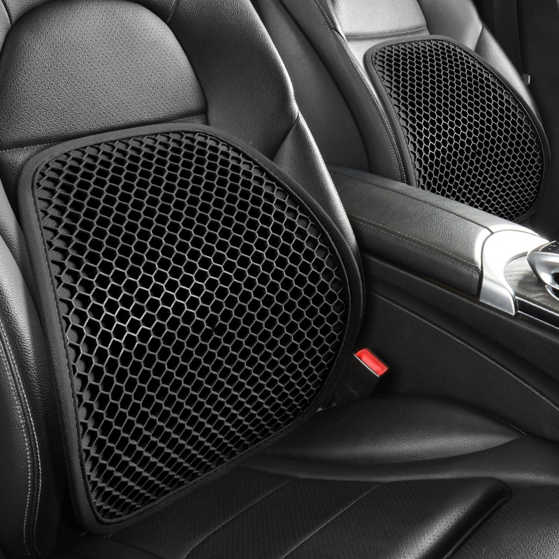 Automobilový vankúš sedadla s priedušnou gélovou sieťou, chladiacim gélom a oporou pre bedrovú oblasť
