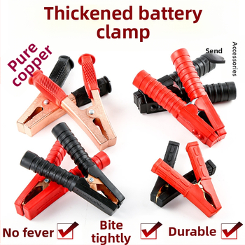 Batériový klip – meď/plastová konštrukcia; pre autá a elektrické vozidlá; univerzálny model; funkcia: pripojenie batériových vodičov; pôvod Zhejiang