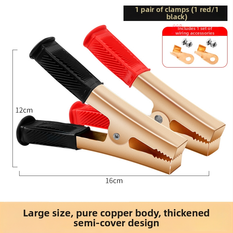 Batériový klip – meď/plastová konštrukcia; pre autá a elektrické vozidlá; univerzálny model; funkcia: pripojenie batériových vodičov; pôvod Zhejiang