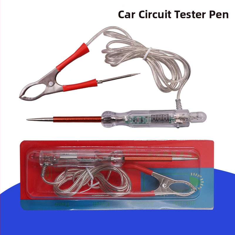 Pero na meranie napätia s digitálnym displejom, 3–24 V, kovové telo, Shaft Worker