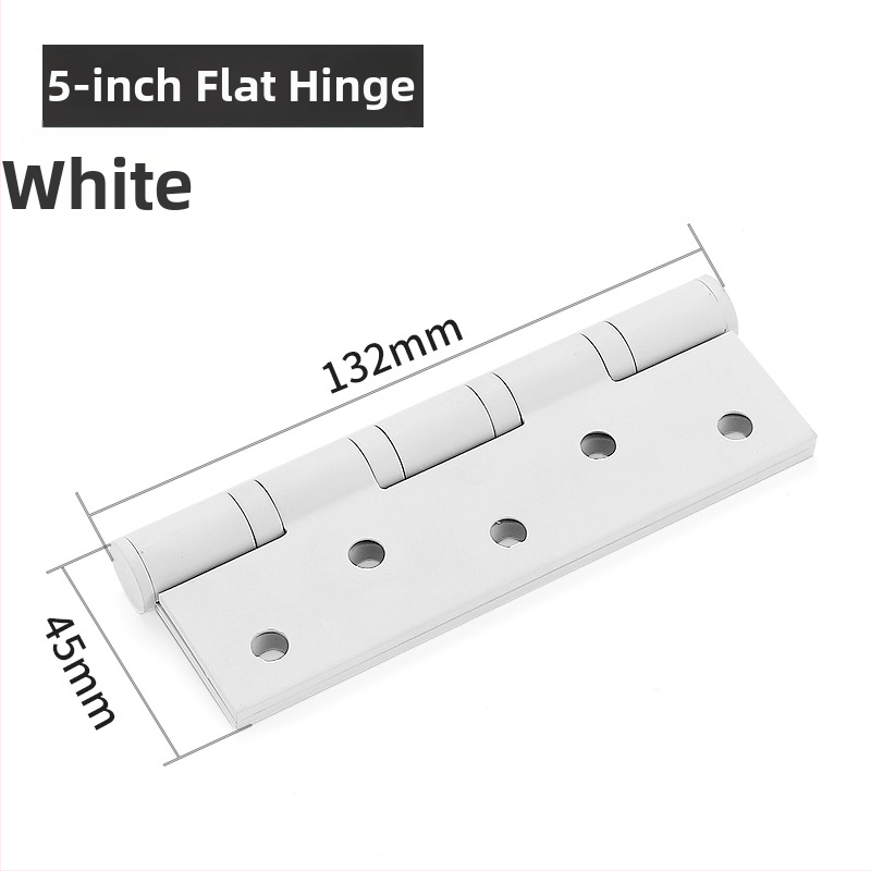 Pánt dverový z 201 nerezovej ocele, plochý, bez drážky, pre drevené dvere