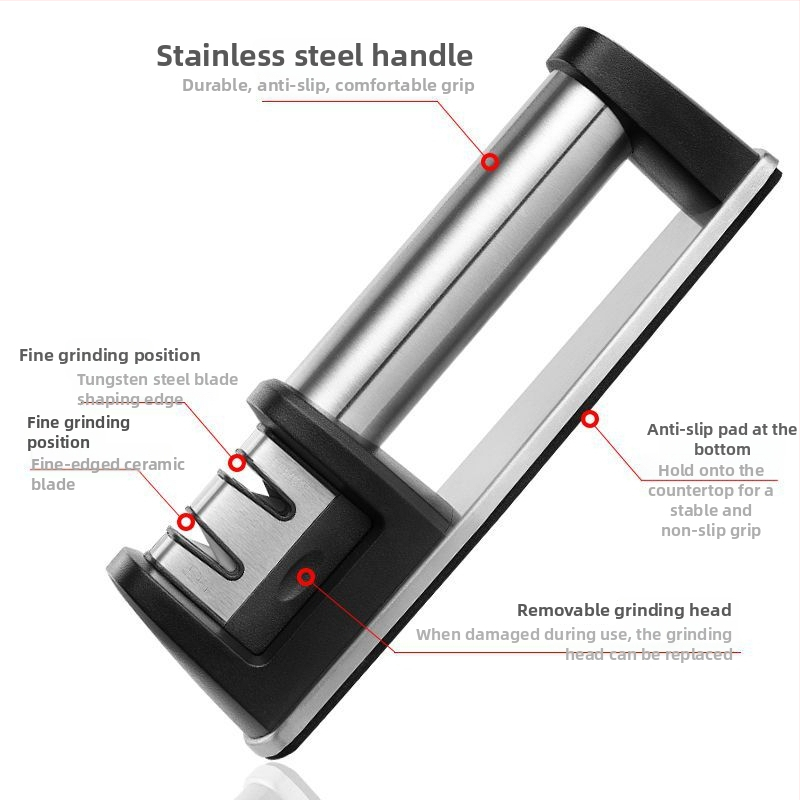 Dva stupne diamantový ostrič na nože – Pin Hengzuo, domáce kuchynské ostrenie