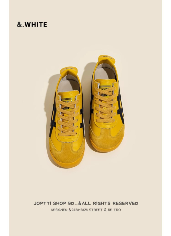 Pantofi Agan cu ridicare internă a înălțimii, stil retro, pantofi sport casual, partea superioară din microfibră, talpă din cauciuc, șireturi, înălțime medie a tocului 3–5 cm