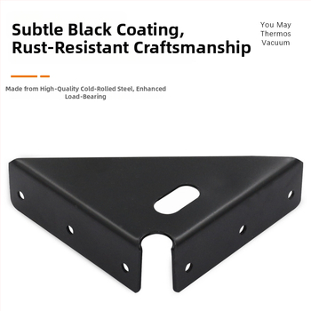 Queen uholná opora – posilnené trojstranné kovové upevňovacie prvky pre ľavú a pravú stranu postele, za studena valcovaný oceľ, lakovaný povrch