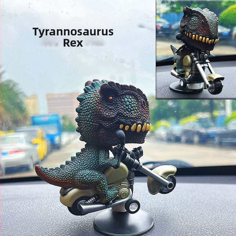 Dekoračný doplnok do interiéru auta s motívom dinosaura drift - DF2 model, plastový materiál, značka Group ch, bez loga