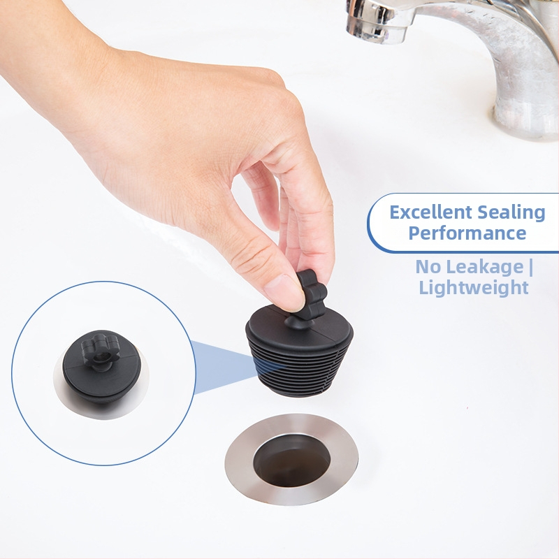 Silikonski čep za odvod sudopera – prehrambene kvalitete, otporan na mirise i vodootporan, marka YH, mogućnost privatne marke