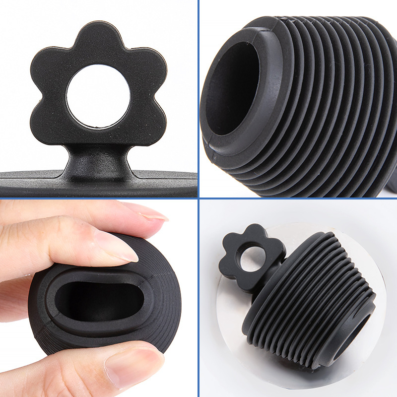 Silikonski čep za odvod sudopera – prehrambene kvalitete, otporan na mirise i vodootporan, marka YH, mogućnost privatne marke