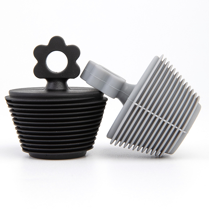 Silikonski čep za odvod sudopera – prehrambene kvalitete, otporan na mirise i vodootporan, marka YH, mogućnost privatne marke