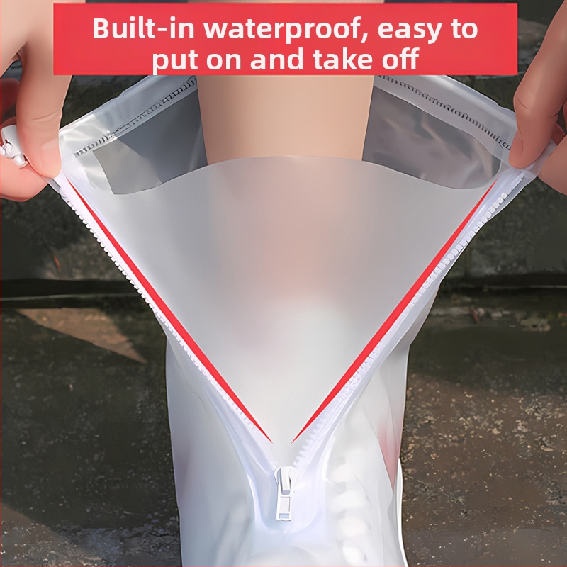 Apavu pārvalki – biezināti PVC, ūdensnecaurlaidīgi, pretslīdes, nodilumizturīgi, piemēroti pieaugušajiem un bērniem (Ūdensnecaurlaidīgi; Pretslīdes; Nodiluma izturīgi; PVC)