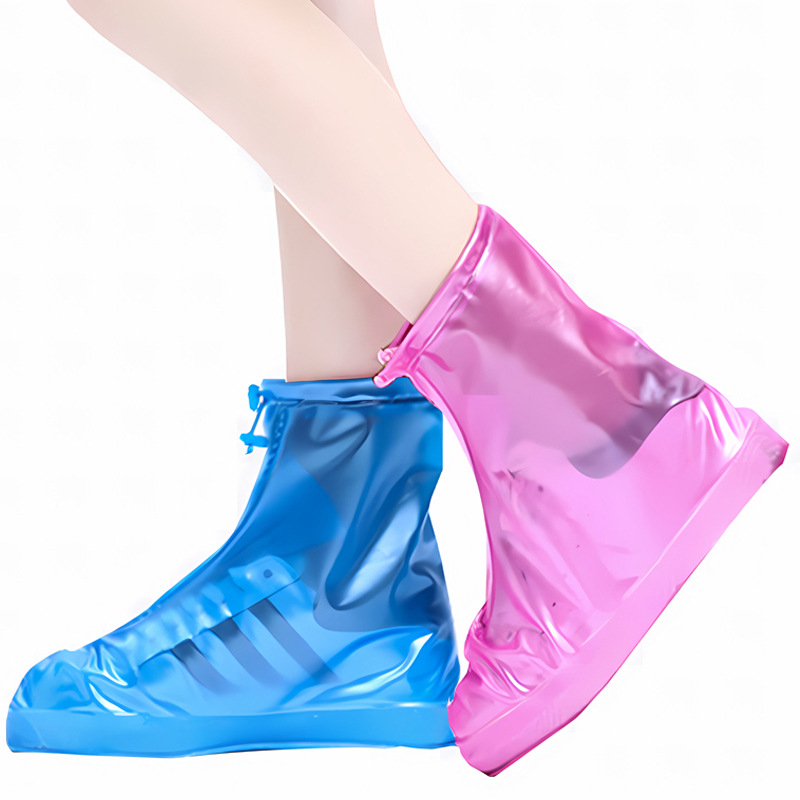 Návleky na topánky – hrubé PVC, nepremokavé, protišmykové a odolné voči opotrebeniu, pre dospelých a deti (Nepremokavé; Protišmykové; Odolné voči opotrebeniu; PVC)