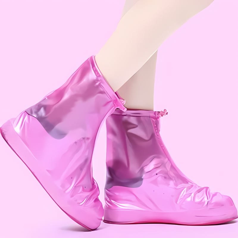 Návleky na topánky – hrubé PVC, nepremokavé, protišmykové a odolné voči opotrebeniu, pre dospelých a deti (Nepremokavé; Protišmykové; Odolné voči opotrebeniu; PVC)