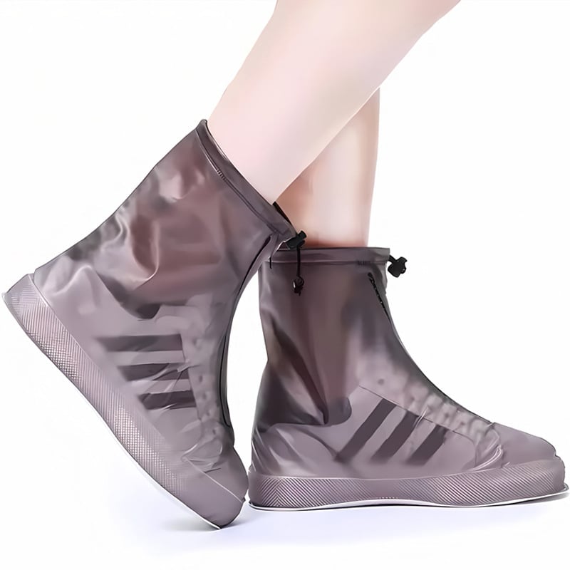 Návleky na topánky – hrubé PVC, nepremokavé, protišmykové a odolné voči opotrebeniu, pre dospelých a deti (Nepremokavé; Protišmykové; Odolné voči opotrebeniu; PVC)