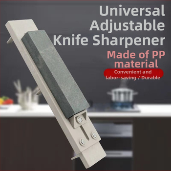 Plastový stojan na brúsenie nožov, hrubšia konštrukcia, nastaviteľný držiak pod drezom, Li Zhe, štýl Španielsko