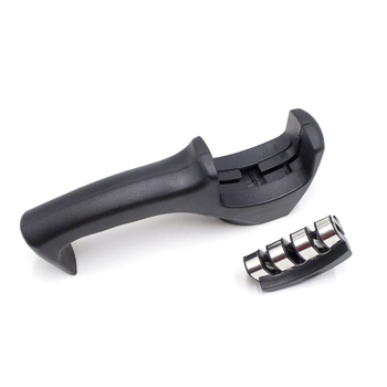 Diamantový ostrič nožov, ručný viacúčelový kuchynský nástroj na brúsenie tupých nožov, hrubé brúsenie wolframovou oceľou