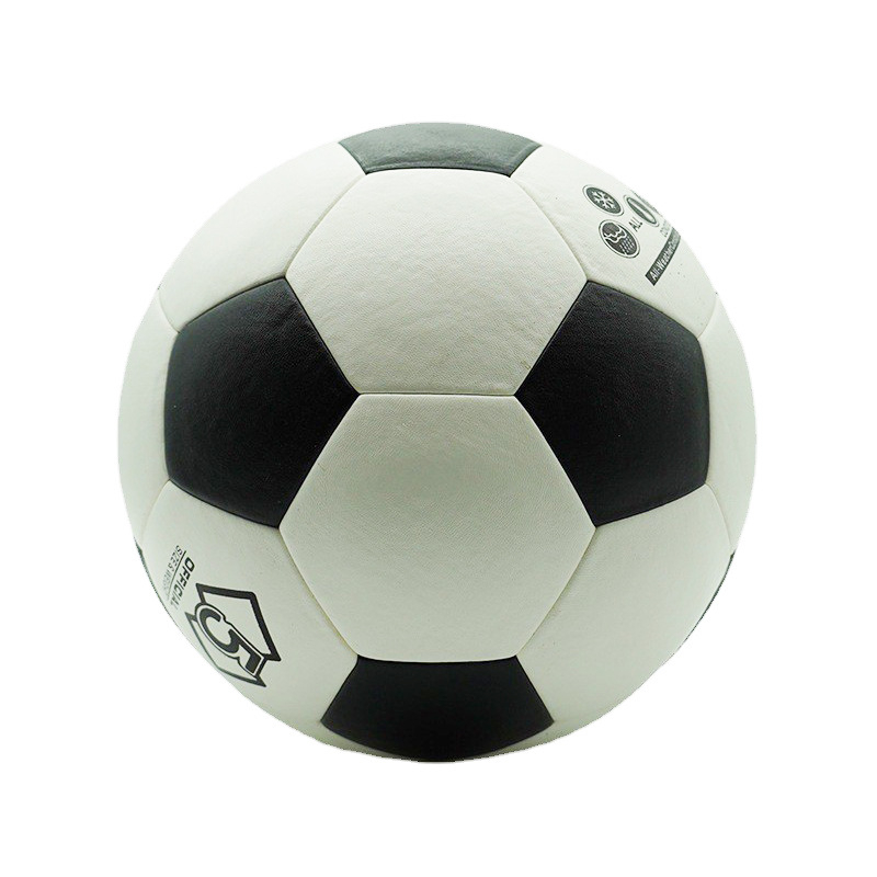 Shengwei minge de fotbal din piele PU pentru antrenament, pentru terenuri interioare/exterioare – cusături cu adeziv, model KS32S