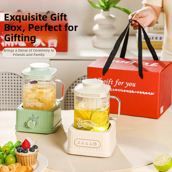 Health Pot s skleneným telom a digitálnym termostatom, objem 1–1,5 L, 220 V, 500 W, dotykové ovládanie