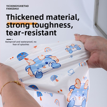 Jednorázové nepremokavé návleky na topánky pre deti a študentov, protišmykové, individuálne balené