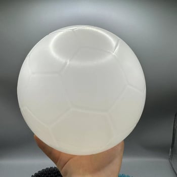 Minge de fotbal TTCJC - Material PVC, cusături adezive, logo imprimat