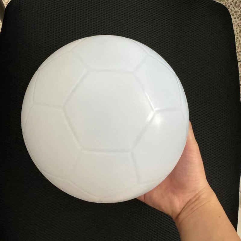 Minge de fotbal TTCJC - Material PVC, cusături adezive, logo imprimat
