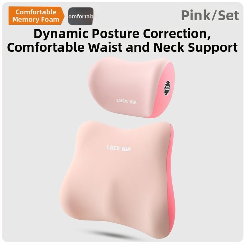 Automobiļu jostasvietas atbalsts ar atmiņas putām, ārējais materiāls: sintētiska šķiedra, universāla saderība, visu sezonu lietošanai, pielāgošana pieejama