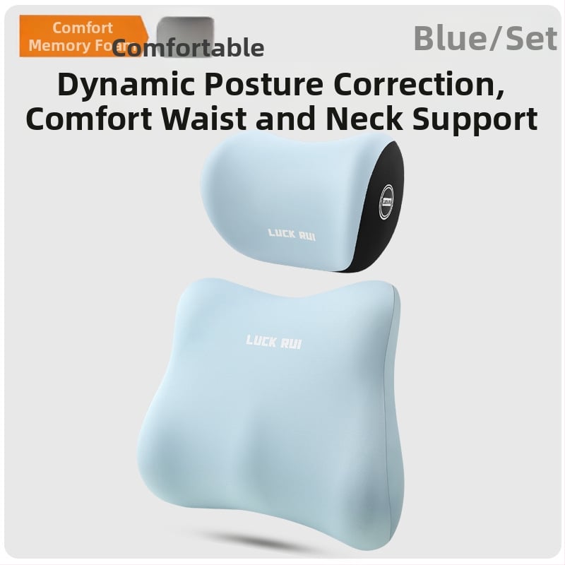 Automobiļu jostasvietas atbalsts ar atmiņas putām, ārējais materiāls: sintētiska šķiedra, universāla saderība, visu sezonu lietošanai, pielāgošana pieejama