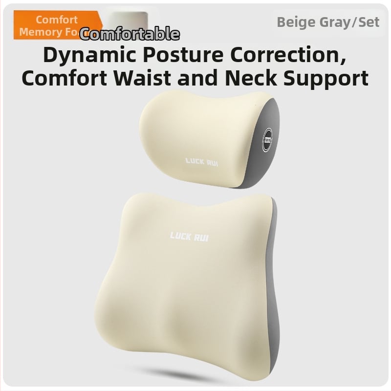 Automobiļu jostasvietas atbalsts ar atmiņas putām, ārējais materiāls: sintētiska šķiedra, universāla saderība, visu sezonu lietošanai, pielāgošana pieejama